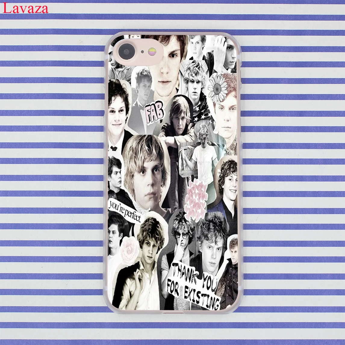Твердый чехол для телефона Lavaza Evan Peters iPhone XR XS X 11 Pro Max 10 7 8 6 6S 5 9 SE 4 6|phone cases|case acase plus |