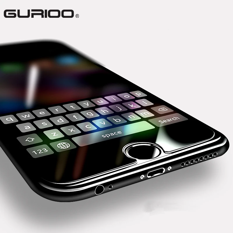Закаленное стекло 9H для iPhone 5 4S 5C SE 6 6S Plus 7 Защитная пленка ЖК экрана передняя