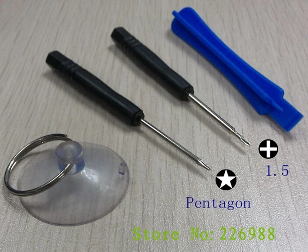 102 набор PH000+ Пентагон Torx отвертка инструменты для ремонта комплект открывания инструмента Ремонт для iPhone 3g/4GS/4S