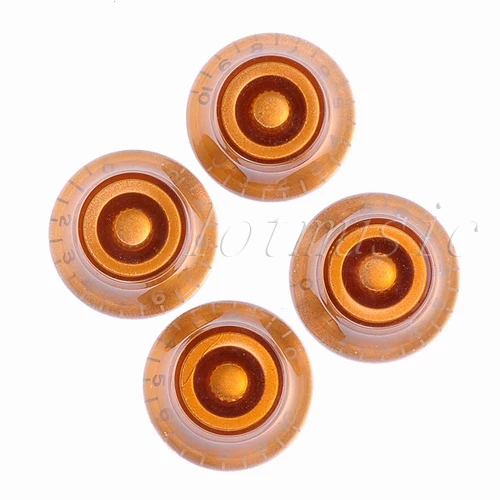 Ручка для гитары 8 шт.|amber guitar knobs|speed knobtop hat knobs |