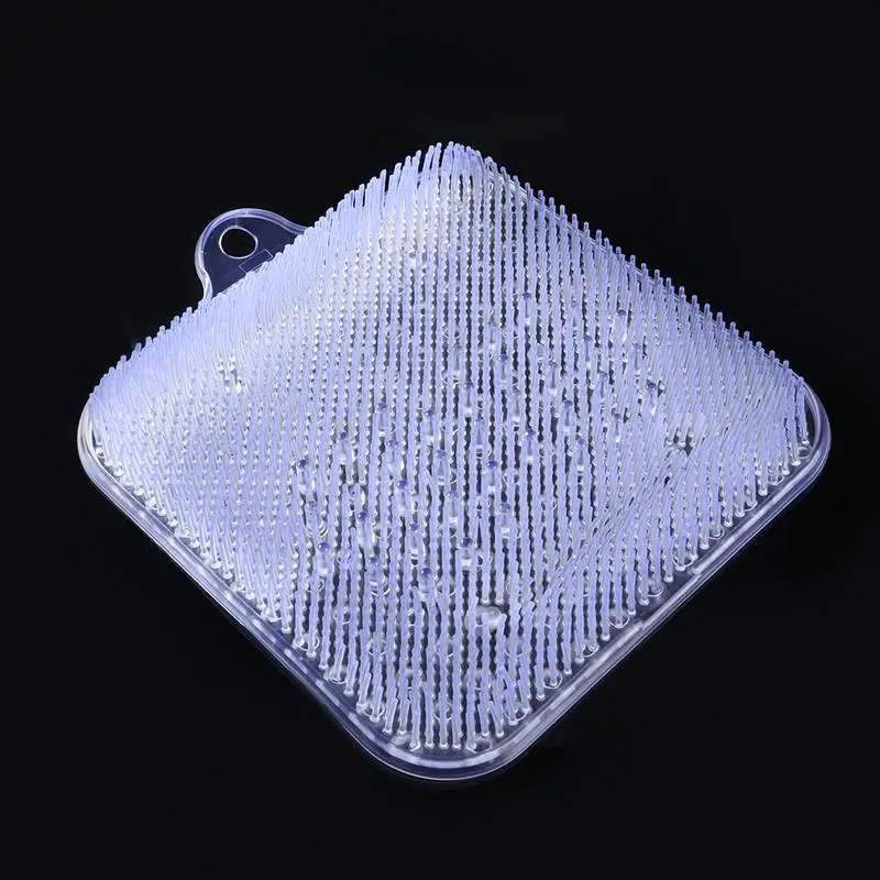 

Foot Massage Mat Comfortable Non-slip Clear Bath Mat Foot Scrubber Mat Shower Mat with Suction Cup for Spa Yoga Exercise Massage