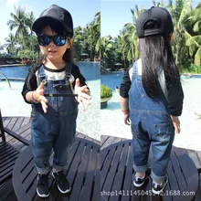 Весенняя одежда для малышей Одежда для мальчиков и девочек enteritos Джинсовые комбинезоны для девочек Джинсовый комбинезон macacao