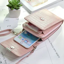 Сумки через плечо для женщин модные новые высококачественные женские дизайнерские Сумки из искусственной кожи мини сумки на плечо для мобильных телефонов зеленого цвета