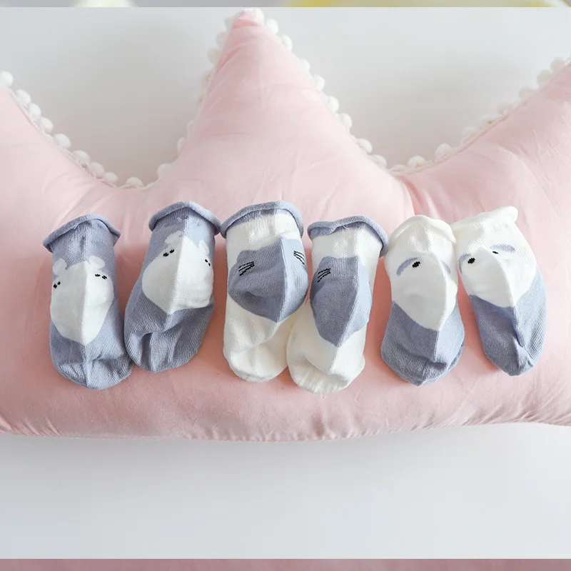 3PCS socks 3 Носки для новорожденных из хлопка и бамбукового волокна Детские носки для мальчиков и девочек Meias для новорожденных Calzini Calcetines Socken Kniekousen - Цвет: 3PCS socks 3