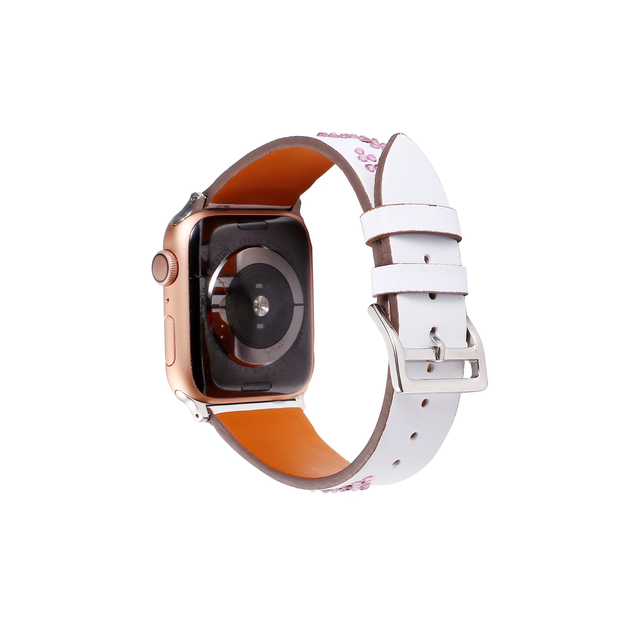 Кожаный ремешок для часов Apple Watch Series 4 3 2 1 для iwatch ремешок 38 мм 40 мм 44 мм 42 мм Высокое качество 5