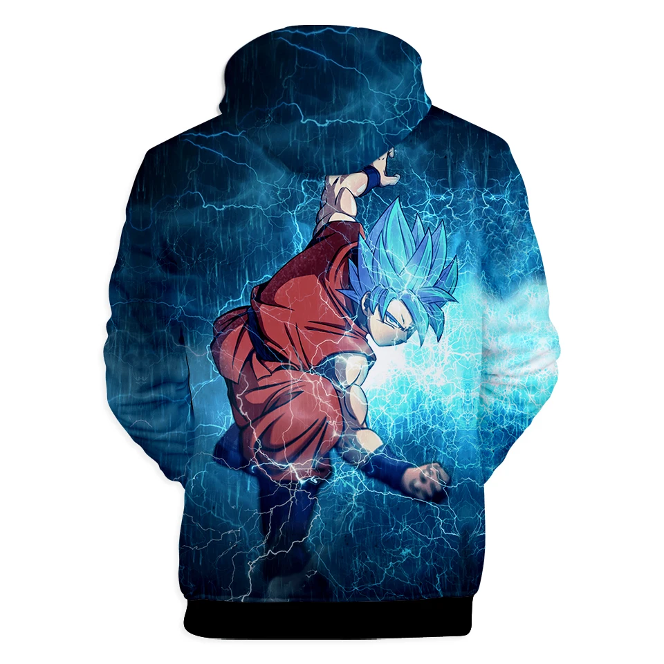 Hot Sale Dragon Ball Z 3D Hoodies Men/Women Harajuku Style Sweatshirt poleron Dragon Ball Anime Hoodie Pullover Streetwear