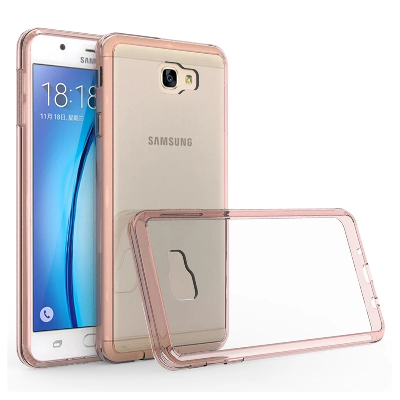 Funda transparente para Samsung Galaxy J7 Prime On7 2016, funda de cojín de aire a de golpes, máscara de cristal para Samsung J5 Prime On5 2016|masks for samsung|masks for samsung j5for