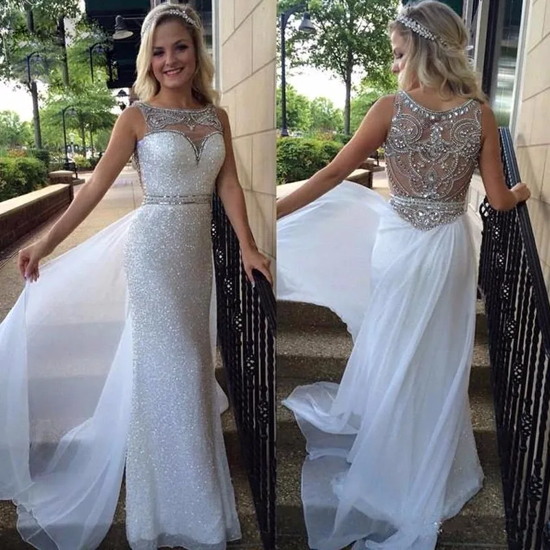 Real-Photos-Long-Elegant-Prom-Dresses-Sequins-with-Chiffon-Fabric-withe-Tulle-Beading-Hand-Make-Long