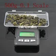500 г 0,1 г пищевые ингредиенты или чай весы Мини цифровые профессиональные весы Зеленая Подсветка баланс веса Горячая
