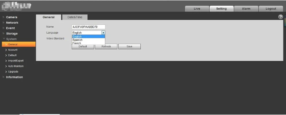 IPC-HFW5431R-Z language 2 