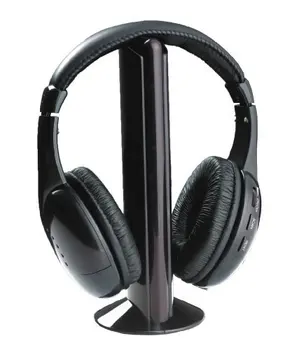 

EastVita stereo Wireless Headset Headphones with Microphone FM Radio for MP3 PC TV Audio Phones
