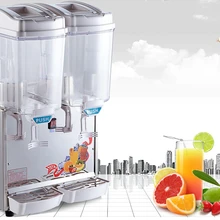 Дуплексные машины для питья компрессор Hitachi, 17L* 2 машина для холодной и горячей напитков, машина из нержавеющей стали, диспенсер для напитков