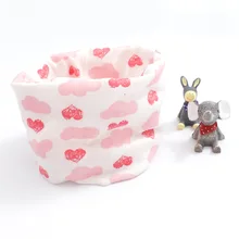 Обувь из хлопка, с мультяшками-хомут с круглым воротником для мальчиков и девочек; Детские воротники для мальчиков и девочек детский тонкий шарф головной убор аксессуар и принтом в виде сердец; точки шейный платок с изображением рыб