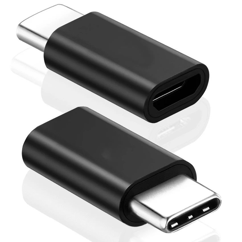 

Micro USB To TypeC Adapter Alloy Case Android Micro USB Connector To Type C For Huawei For Xiaomi With Keychain Mini Adapters