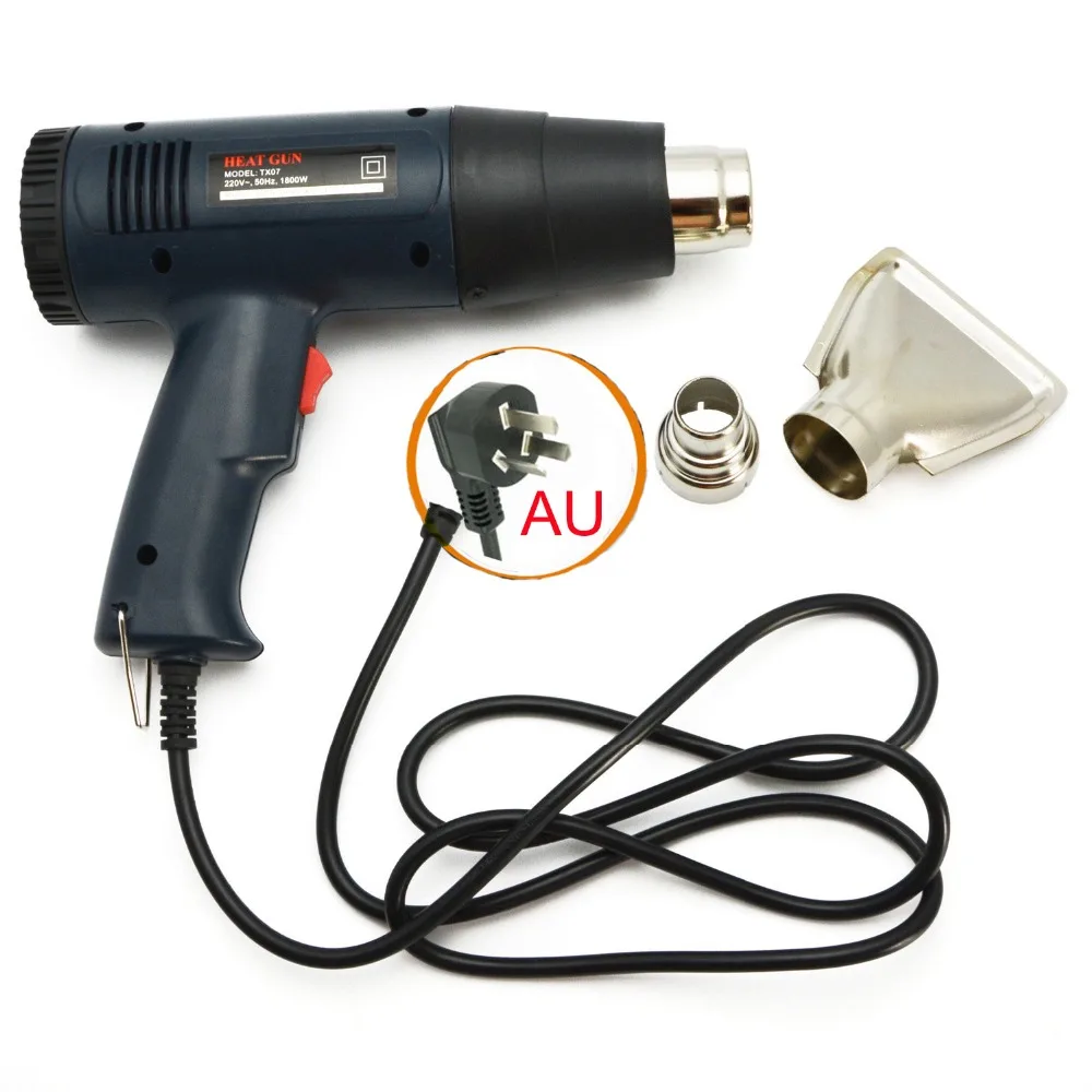 EHDIS US/EU/AU Electric Hot Gun Air Heat Guns Tools Kit Auto Window Tint Tool Car Sticker Film Wrapping Vinyl Car Wrap Tool Set