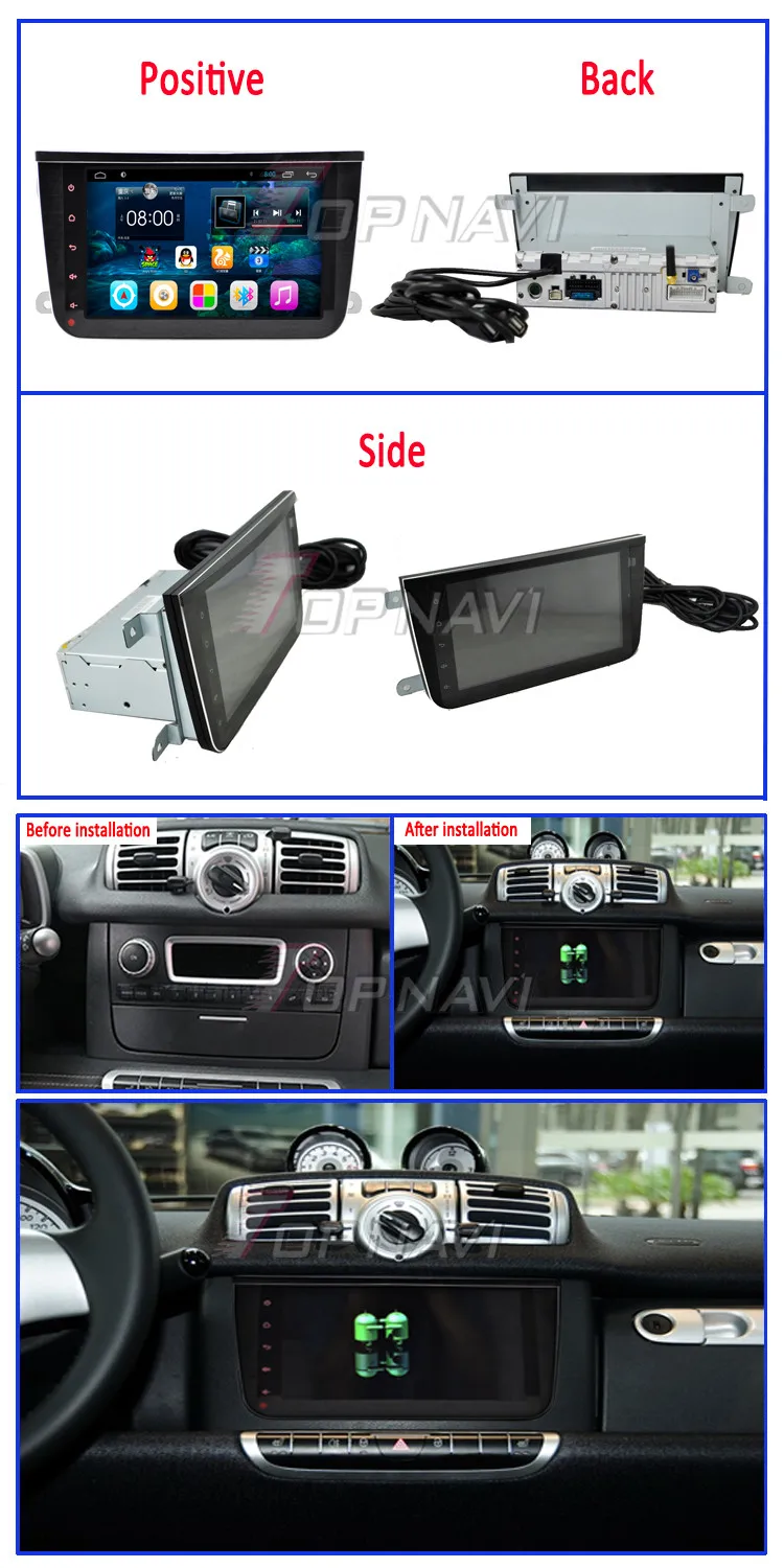 Excellent Topnavi 8" Quad Core Android 6.0 Car GPS Navigation for Smart 2010 2011 2012 2013 2014 2015 Stereo For Benz Radio Player NO DVD 29 Excellent Topnavi 8" Quad Core Android 6.0 Car GPS Navigation for Smart 2010 2011 2012 2013 2014 2015 Stereo For Benz Radio Player NO DVD 29