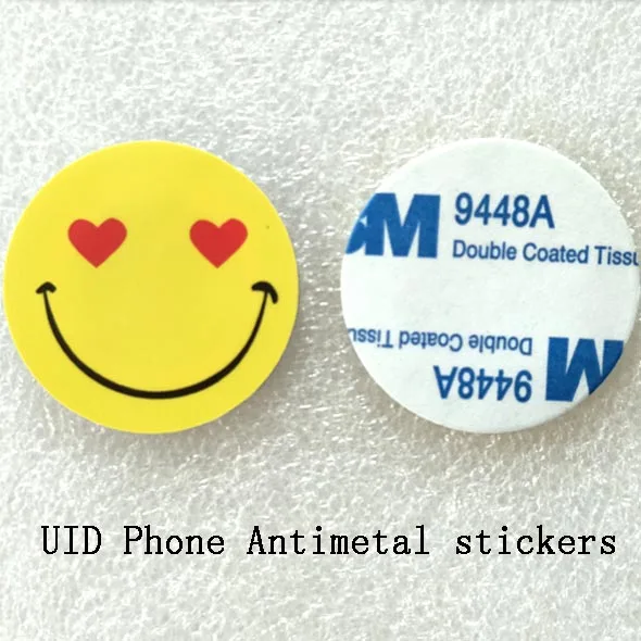 (10 шт./лот) RFID 125 кГц T5577 EM4305 наклейки записываемые анти-металлические помехи