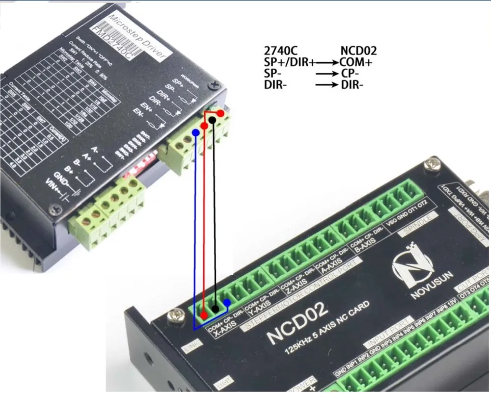 NCH02 3 оси USB ЧПУ система управления движением Ось управления Лер доска NCH02