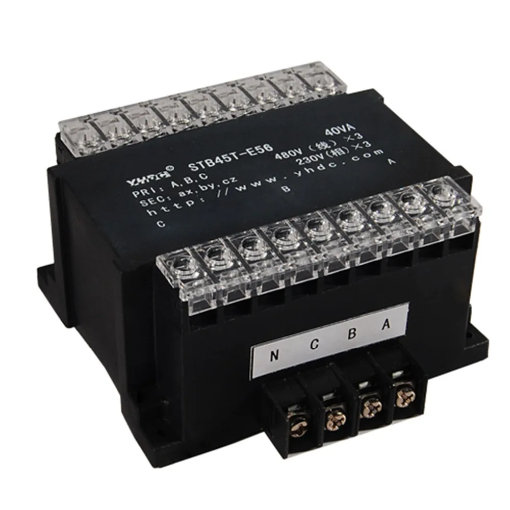YHDC STB45T Power 45VA Input Voltage 480V Output 230V Power Transformer ...