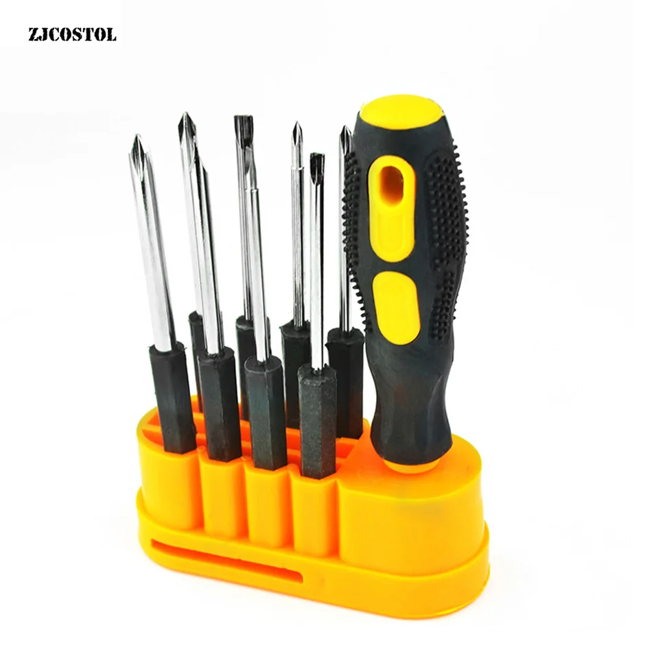 

ZJCOSTOL Tool ScrewDriver 10 PC More Function Suit Dismantle Mechanic Have Maintenance Have Glasses Screw Driver Group Set