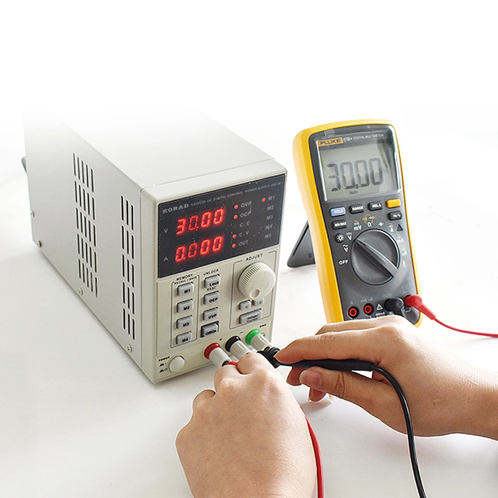 KORAD KA3005D точность регулируемый цифровой программируемый источник питания постоянного тока, лабораторный блок питания 30В 5A+ ноутбук AC DC JACK для телефона