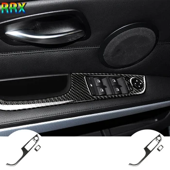 

RRX For BMW E90/E93/E92 2005-2012 Convertible Coupe Carbon Fiber Window Lift Panel Decorative Stickers Car Styling Accessories