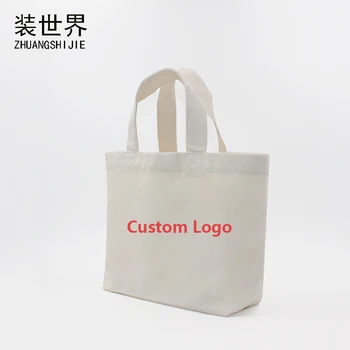 

29*9*19cm Cotton Canvas Printing Handbags For Women Shopping Book Tote Bag Handbag Custom Logo Ladies Shoulder Bags BB026