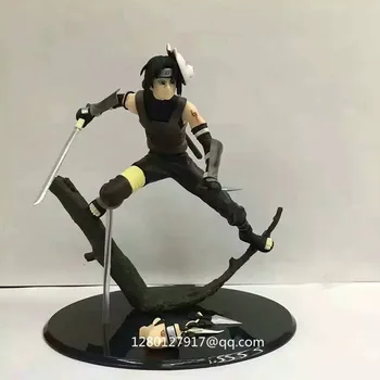 

Anime Naruto Shippuden konohagakurenosato Uchiha Itachi Combat Version PVC Action Figure Collectible Model Toy BOX Q281