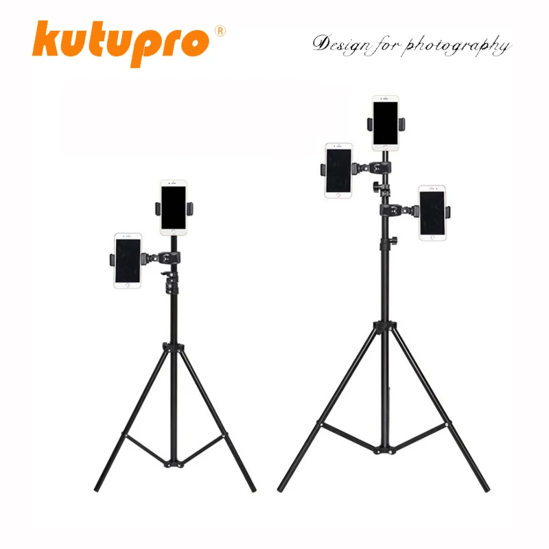 Kutupro 42-110cm1/4 головы штатив Маяк фотостудия принадлежности для освещения камера штатив складной для фотографии свет софтбокс