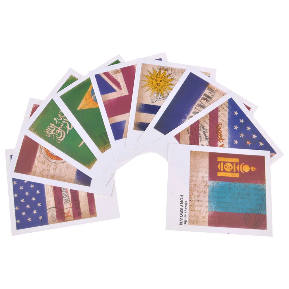 

1 Set Postcard 6*7 cm Postcard Mini Picture School Paper Best gift