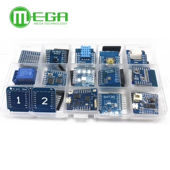 

15 IN 1 D1 mini Pro WiFi development board KIT NodeMcu Lua, based on ESP8266 D1 mini Pro V1.1.0i