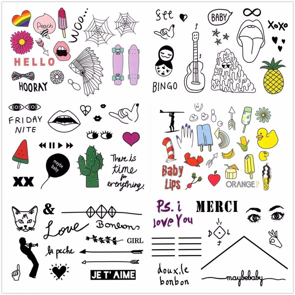 21 Cute Temporary Tattoos Ideas Background Wallpaper