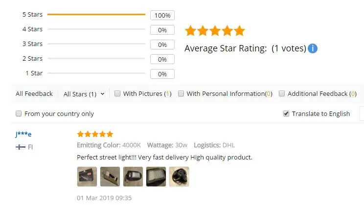 COMMENT FROM CLIENTS