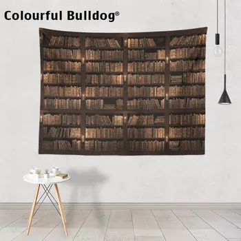

Vintage Books Music Notes Tapestry Eagle Wall Hanging Wave Train Meteor Wall Cloth Art Pattern Starry Sky Landscape Tapestry