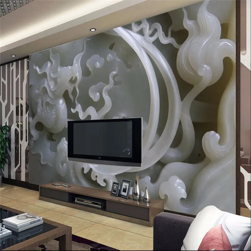 wall-wallpaper-3d-Photo-Background-photography-Chinese-jade-sculpture-relief-bedroom-paper-mural-murals-3d-papel