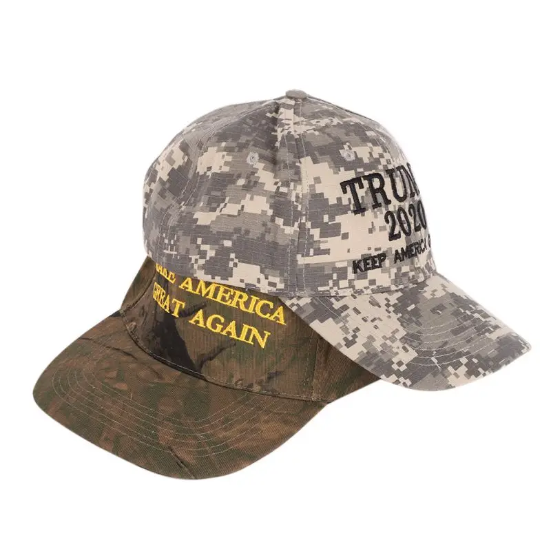 Unisex Running Cap Camouflage Foreign Trade Cross-country Sports Letters Embroidery Adjustable Cap Outdoor Sports