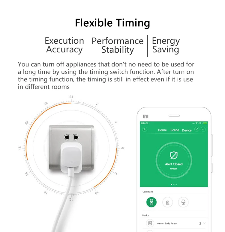 Xiaomi Mijia умная Wi-Fi розетка Zigbee версия приложения пульт дистанционного управления таймер разъем питания разъем обнаружения питания работает с шлюзом D5