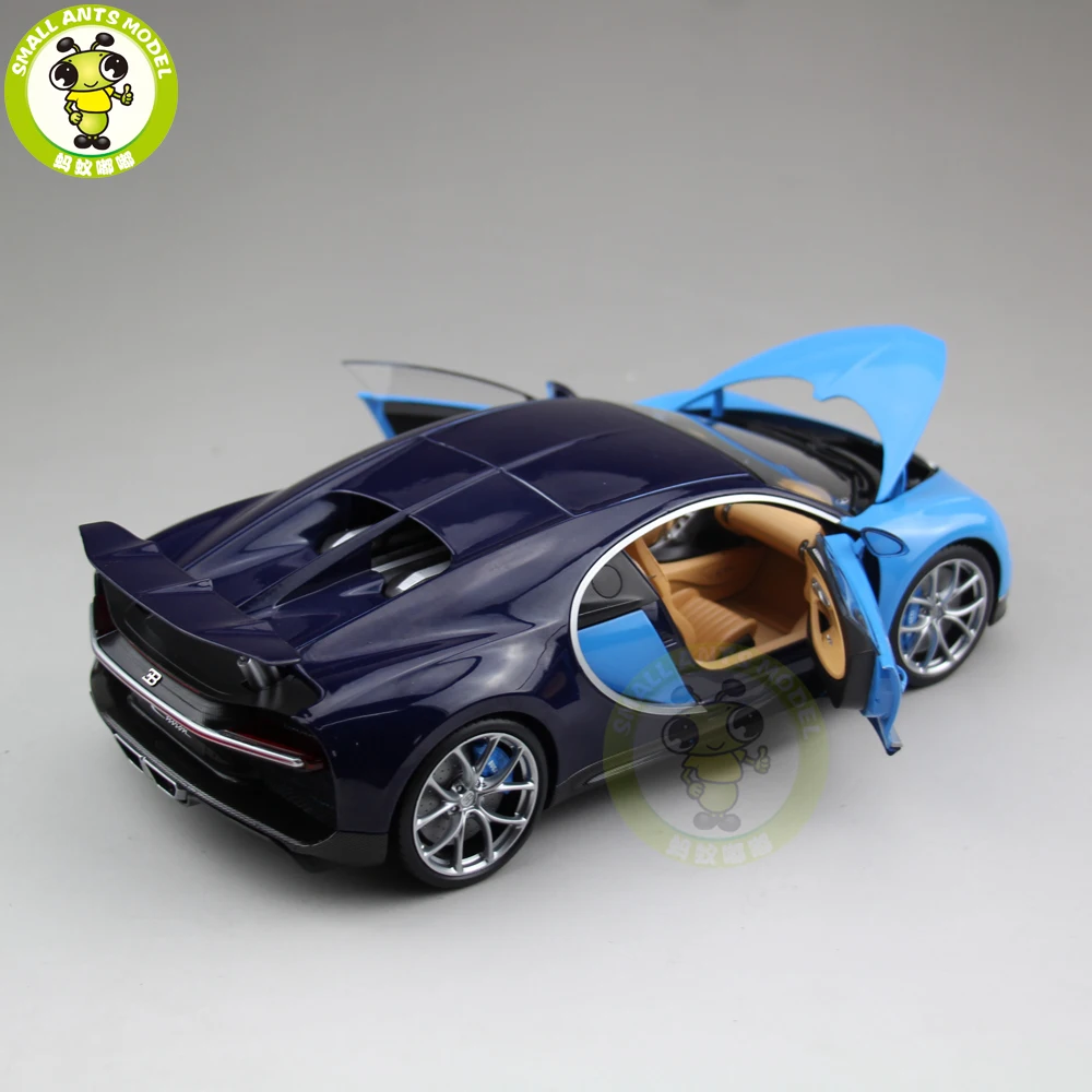 1/18 Bugatti Chiron Super Car Welly GTAUTOS литая металлическая модель автомобиля для мальчиков и девочек Коллекция подарков на день рождения хобби