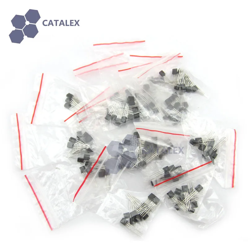 Стандартное использование Triode комплектующие транзистора Pack TO 92 посылка 17x10 PCS для