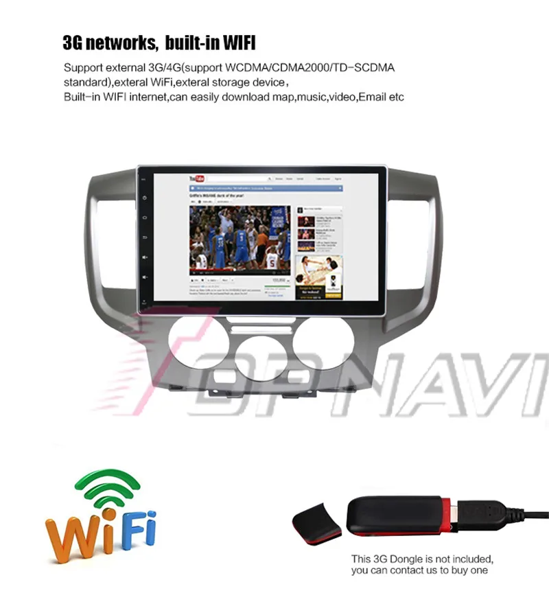 car multimedia gps For Nissan NV200 2014