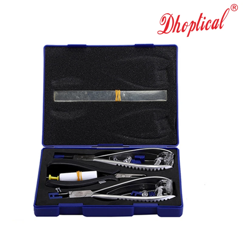 

eyeglasses pliers rimless glasses tool set , eyewear processing plier u-clip accessories 3T