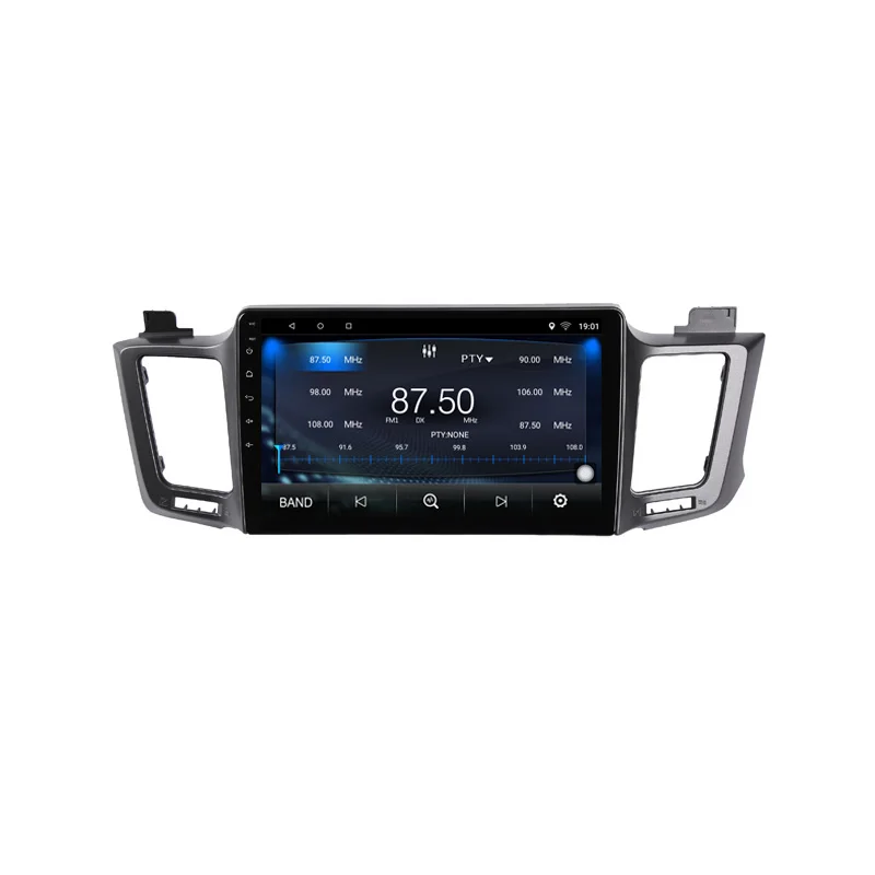 Sale 10" 2+32G 2.5D IPS Android 8.1 Car DVD Multimedia Player GPS For Toyota RAV4 2013 2014 2015 audio car radio stereo navigation 3