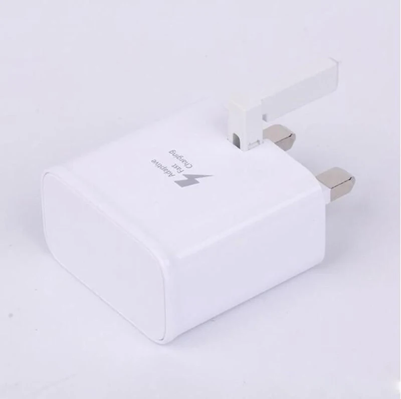 50 шт. быстрое зарядное устройство USB QC 2 0 5 V/2A адаптер Великобритания вилка для Samsung