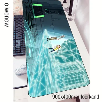 

rick and morty padmouse 900x400x3mm gaming mousepad Halloween Gift mouse pad gamer computer desk big mat notbook mousemat pc