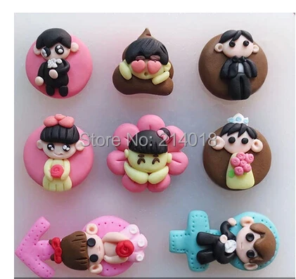 Valentine s Day DIYcute silicone mold chocolate mold fondant cake mold Jelly pudding Accord to the