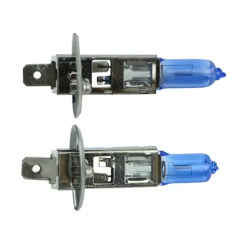 

2 x H1 6000K Xenon Gas Halogen Headlight White Light Lamp Bulbs 55W 12V for LED