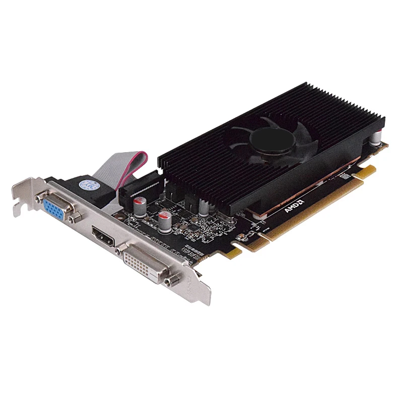 New Original Desktop Graphics Card HD6570 1GD5 650/4000MHZ 1G/128BIT desktop computer independent game card free shipping