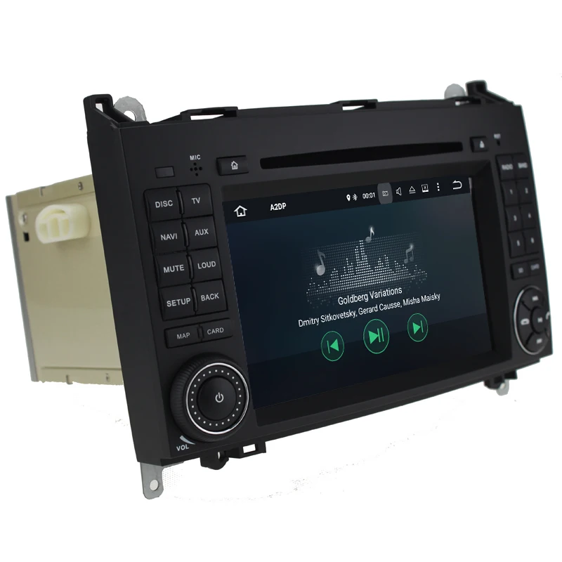 Flash Deal HIFIF Two Din 7 Inch Android CarDVD Player For Mercedes/Benz/Sprinter/W209/W169Viano/Vito/B200/A160 Wifi GPS Navigation Radio FM 5