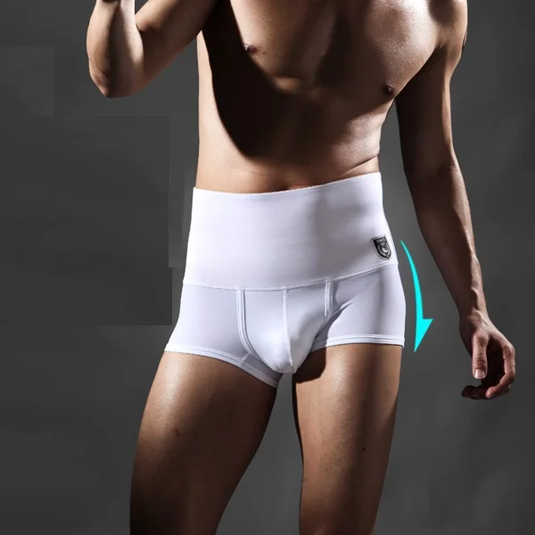 Asianbum men's boxer Waist underwear men's Slimming underwear beer
