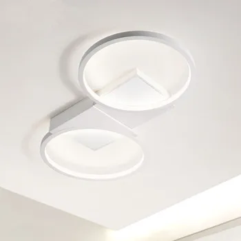 

Modern Metal Round Circle Led Dimmable Ceiling Light Bedroom Luminaria Lustre Led Ceiling Lighting Fixtures Lamparas